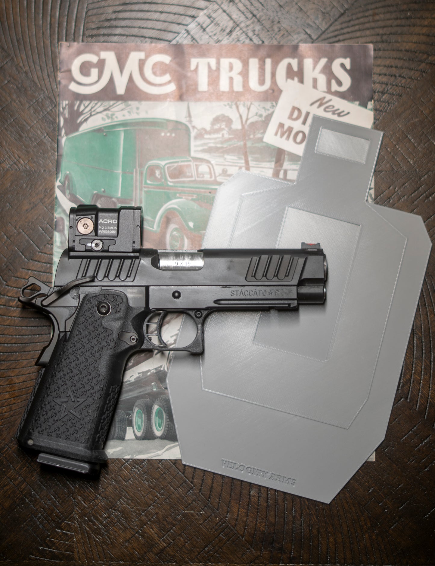 USPSA Dry Fire Target 3 PACK